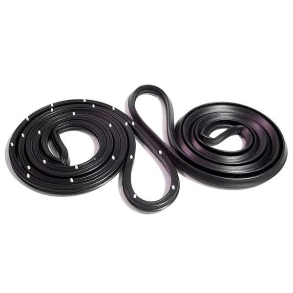 1968-1972 Oldsmobile Vista Cruiser Wagon Rear Molded Door Seals With Clips Metro LM 12-UC