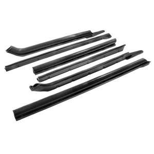 1966-1970 Pontiac Bonneville 6 Piece Convertible Top Roof Rail Seal Set Metro RR 1811-B