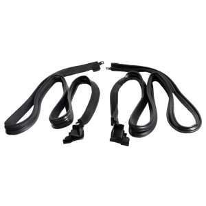 1967-1968 Ford Mustang Fastback Roof Rail Seals Pair Metro