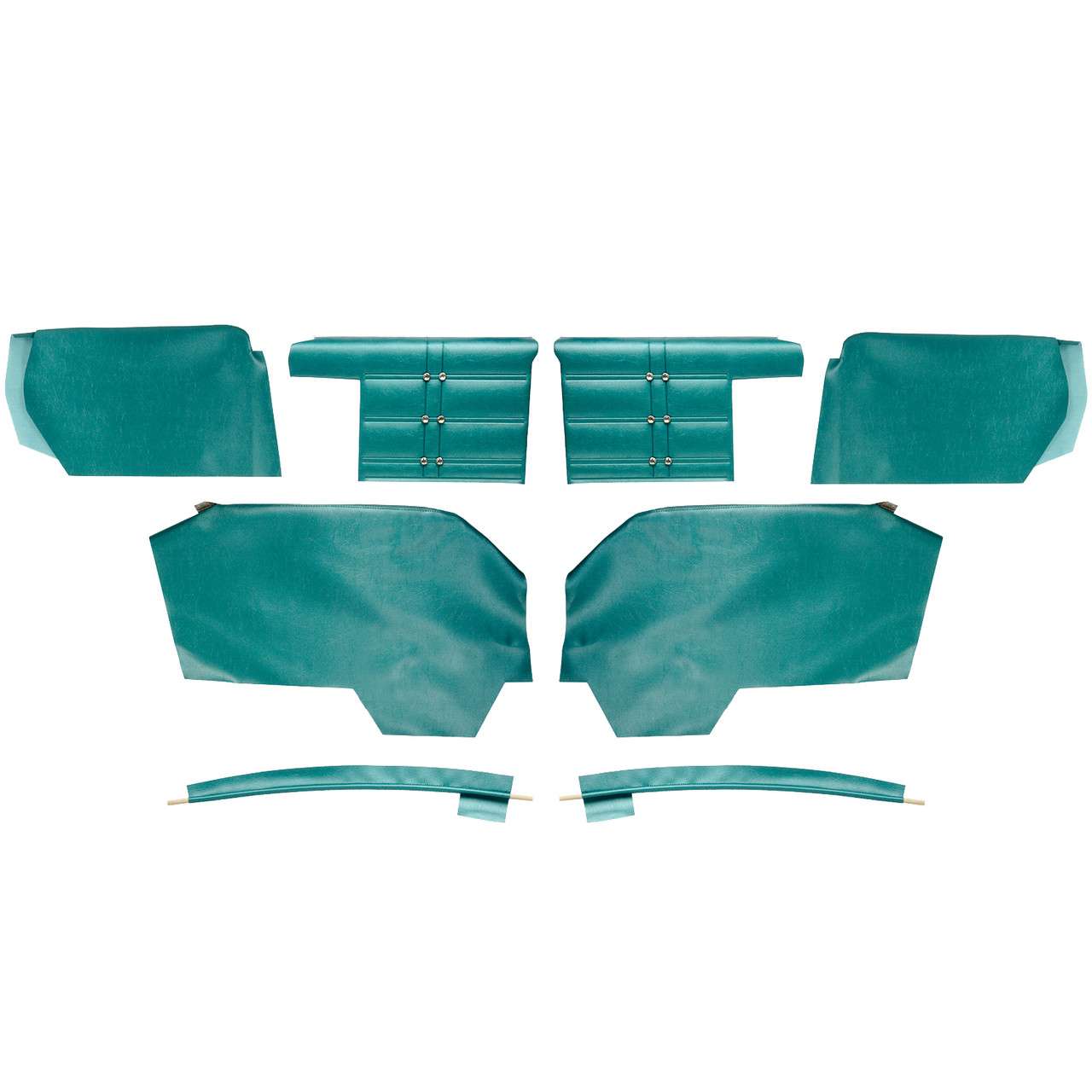1963 Chevrolet Impala & SS Convertible Pre-Assembled Rear Door Panels ...