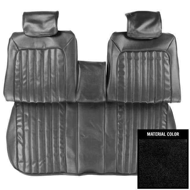 1972 Pontiac GTO And LeMans Sport Front Bench Seat With Armrest Upholstery