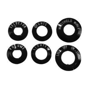 955-1956 Chevrolet Bel Air Dash Bezel Set 