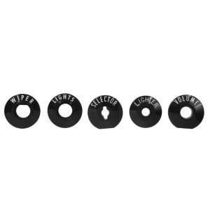 1957 Chevrolet Bel Air And Nomad 5 Piece Dash Bezel Set