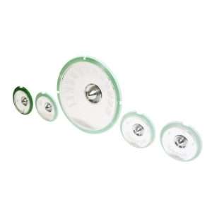 1959-1960 Chevrolet Impala, Bel Air, Biscayne, El Camino 5 Piece Instrument Lens Set With Borg Clock