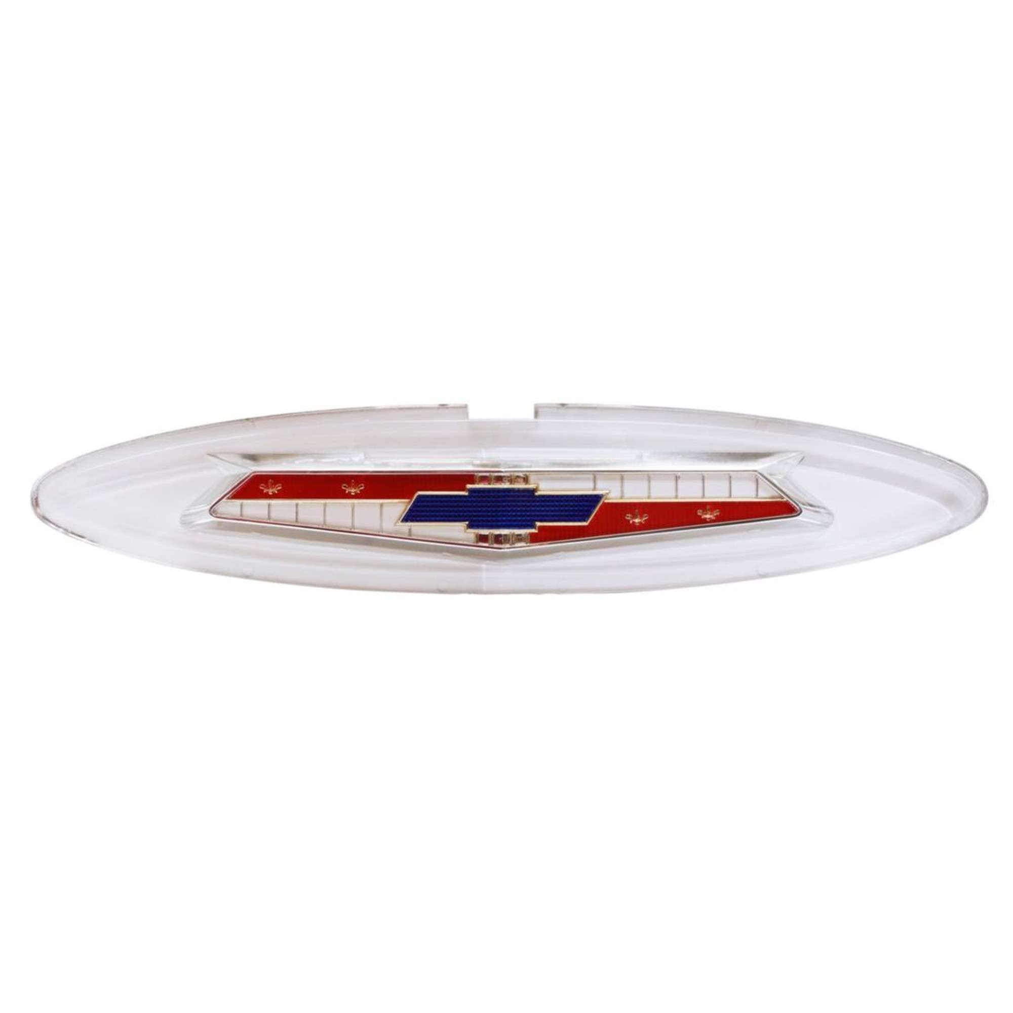 1960 Chevrolet Impala, Bel Air, El Camino 6 Cylinder Grille Emblem - Image 2