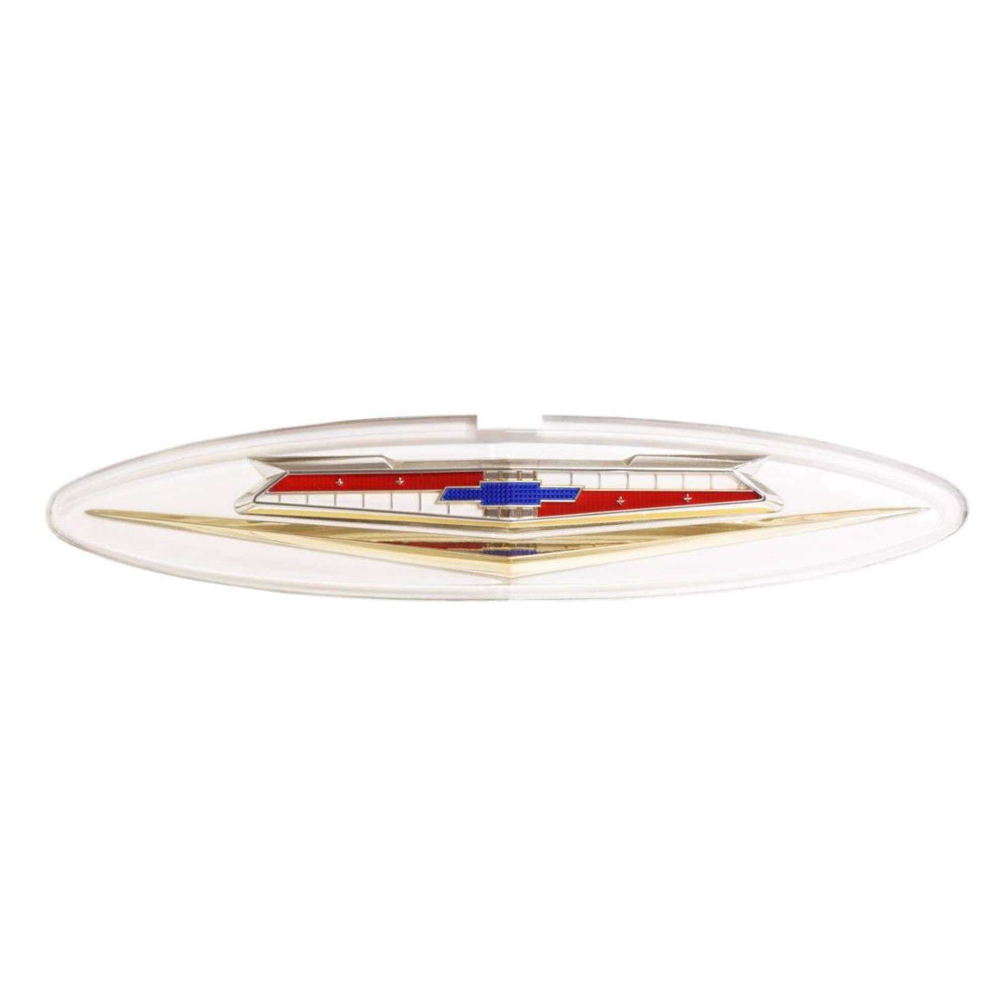 1960 Chevrolet Impala, Bel Air, El Camino 283 V8 Grille Emblem - Image 2