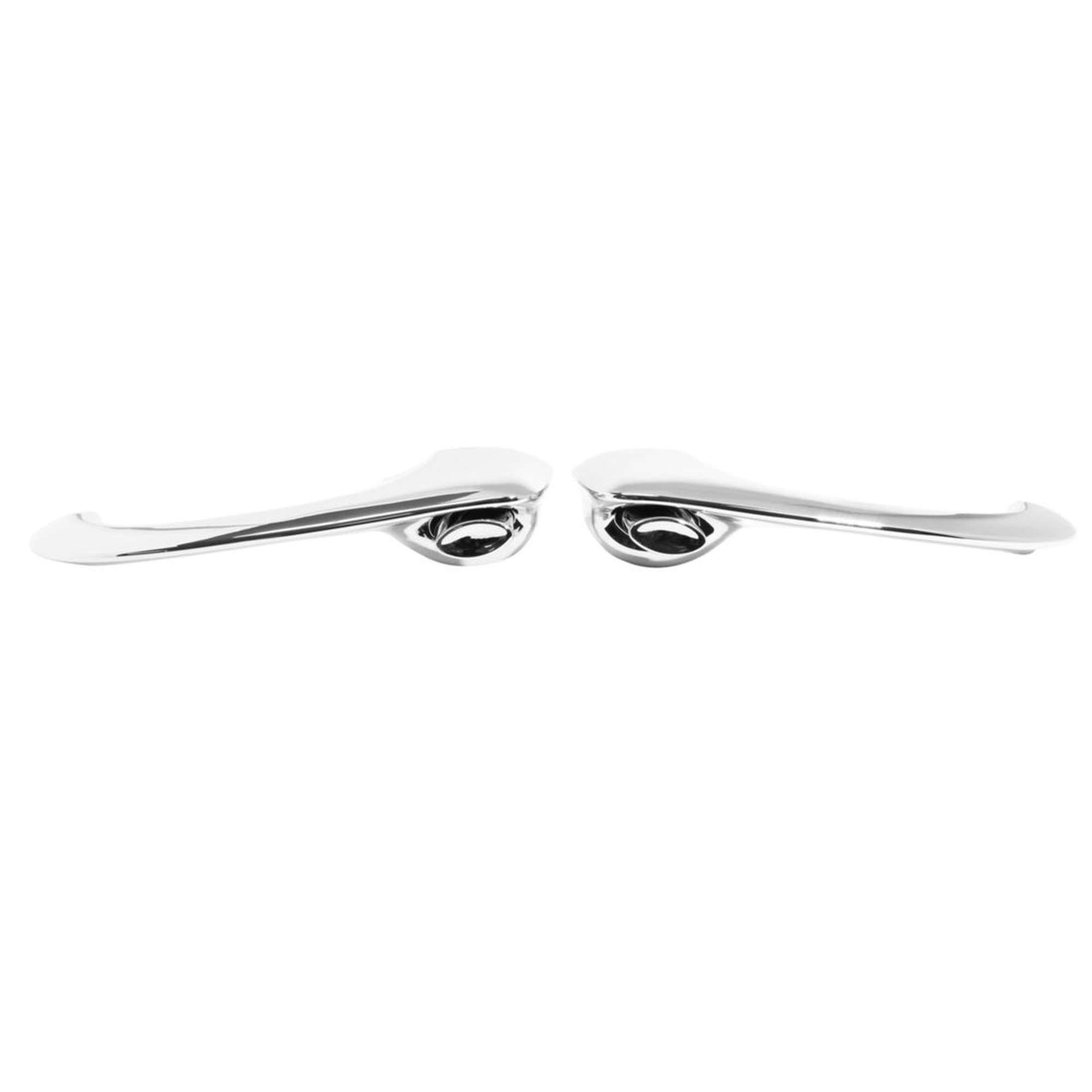 1960 Chevrolet Impala, Bel Air, Biscayne, Brookwood 4 Door Outer Front Door Handles Pair - Image 2