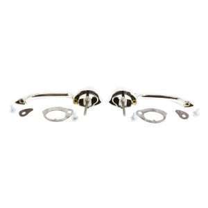 1960 Chevrolet Impala, Bel Air, Biscayne, Brookwood 4 Door Outer Front Door Handles Pai