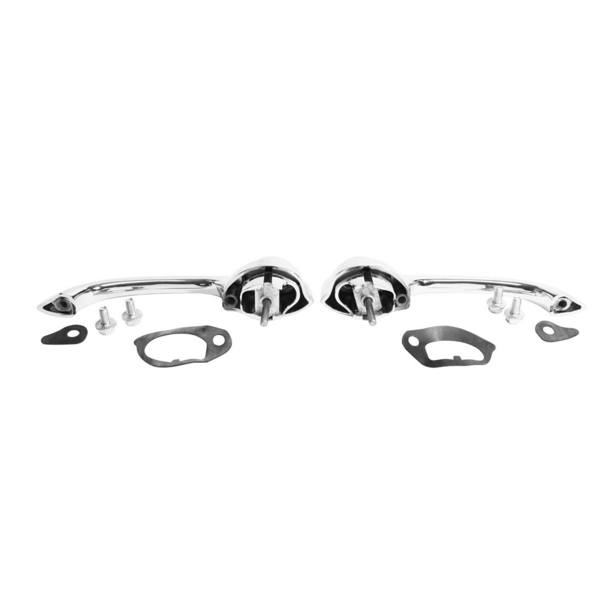 1960 Chevrolet Impala, Bel Air, Biscayne, Brookwood 4 Door Outer Rear Door Handles