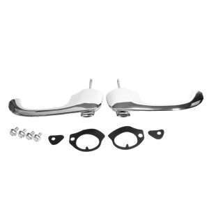 1961-1962 Chevrolet Impala, Bel Air, Biscayne, 2 And 4 Door Outer Front Door Handles