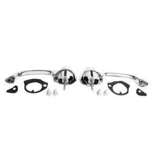 1961-1962 Chevrolet Impala, Bel Air, Biscayne, 4 Door Outer Rear Door Handles
