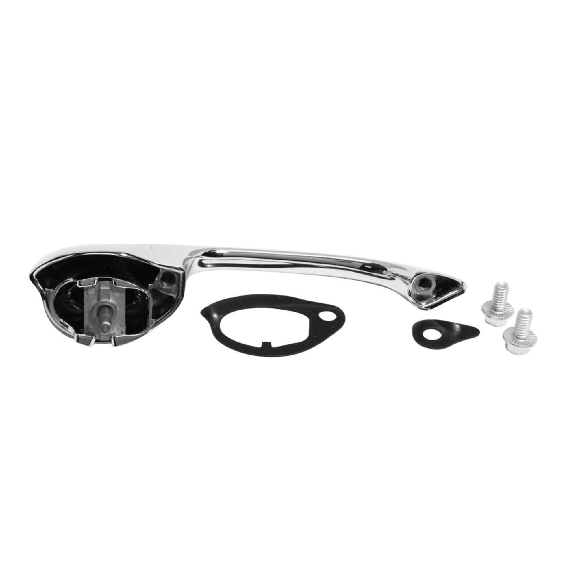1963-1964 Chevrolet Impala, Bel Air, Biscayne 4 Door Outer Rear Door Handles W/ Hardware - Image 2