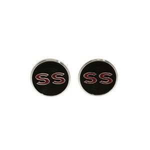 1964 Chevrolet Impala SS Door Panel Emblems With Hardware