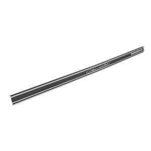 1965 Chevrolet Impala SS Black And Gray Rear Panel Molding With Emblems And Mounting Brackets
