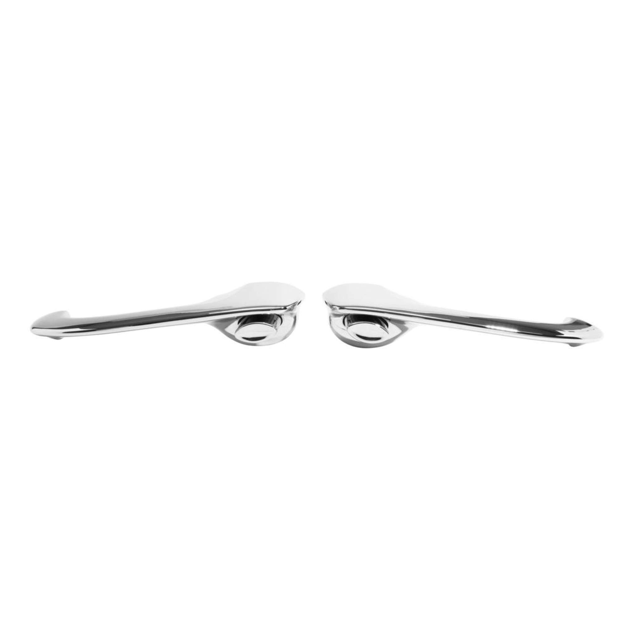1966-1967 Chevrolet Chevy II / Nova 4 Door Rear Outer Door Handles With Hardware And Gaskets