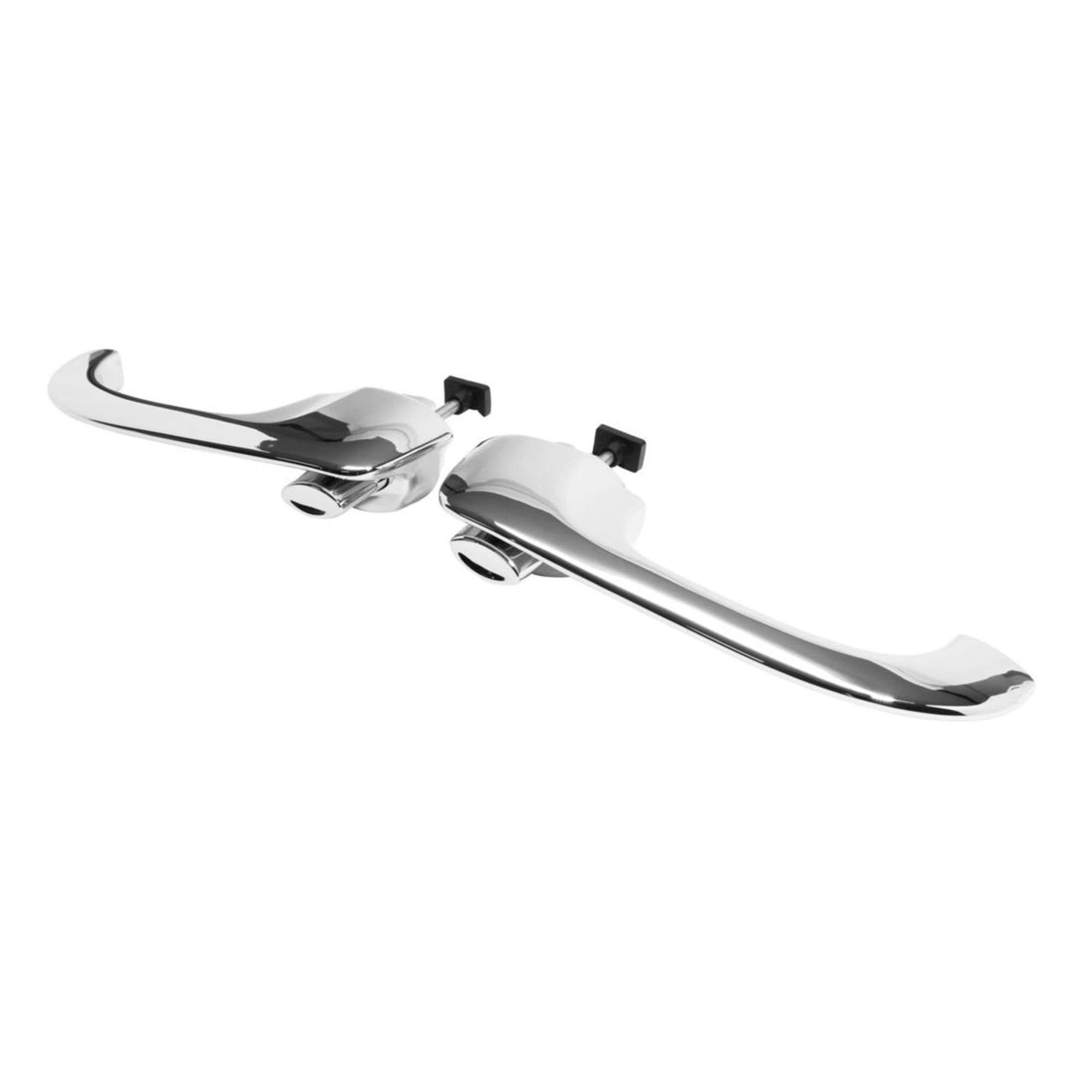 1966-1967 Chevrolet Chevy II / Nova 4 Door Rear Outer Door Handles Pair - Image 3