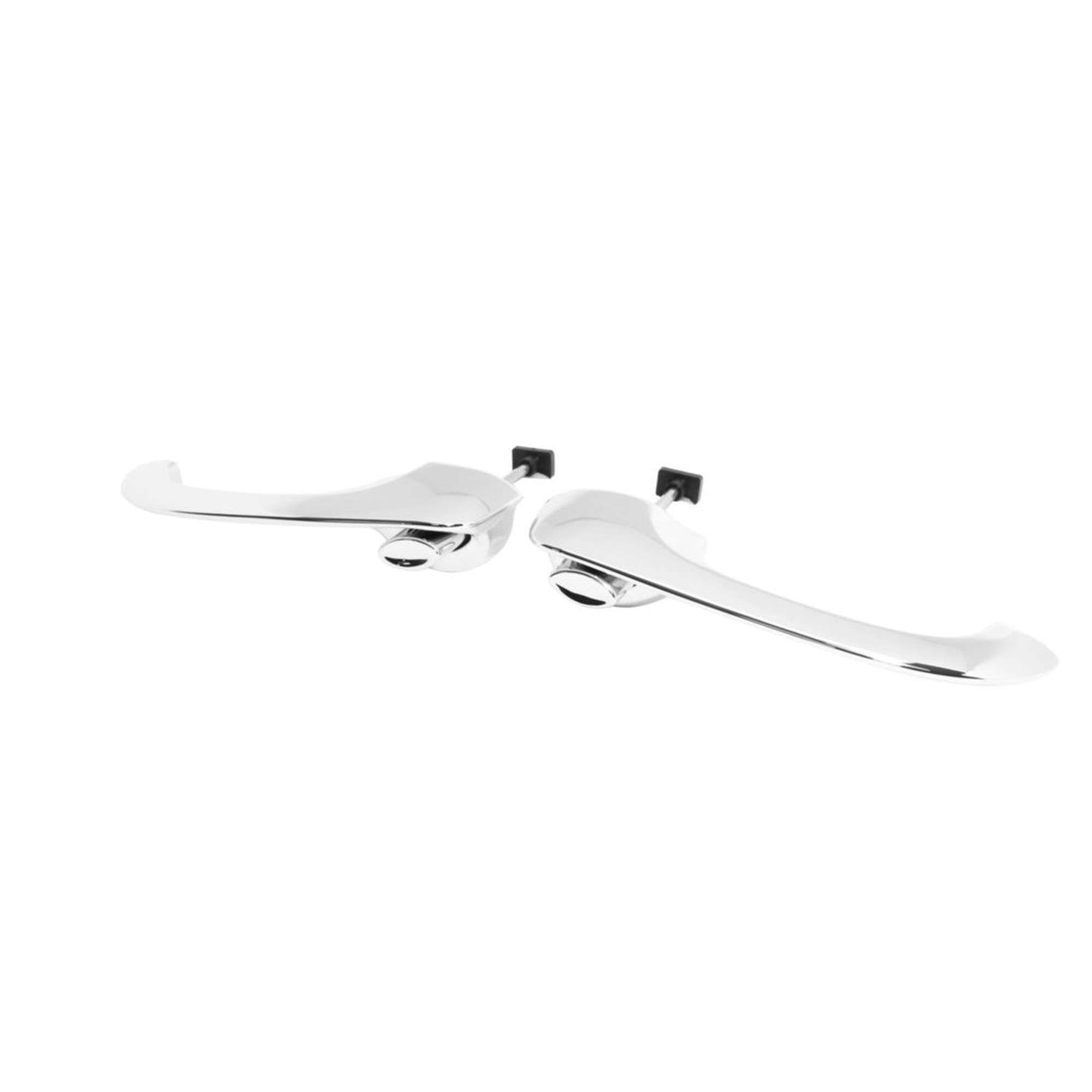 1960-1966 Pontiac Bonneville, Catalina, Tempest 4 Door Outer Rear Door Handles Pair W/ Hardware - Image 2