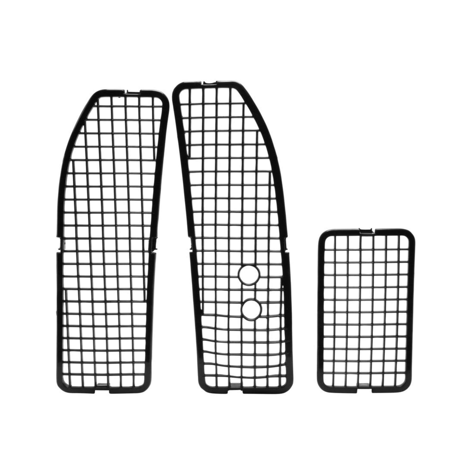 1968-1972 Chevrolet Chevelle, Monte Carlo, El Camino Cowl Grille Set Without Air Conditioning