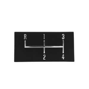 1968-1972 Chevrolet Chevelle, El Camino, And Monte Carlo 4 Speed Console Shift Plate