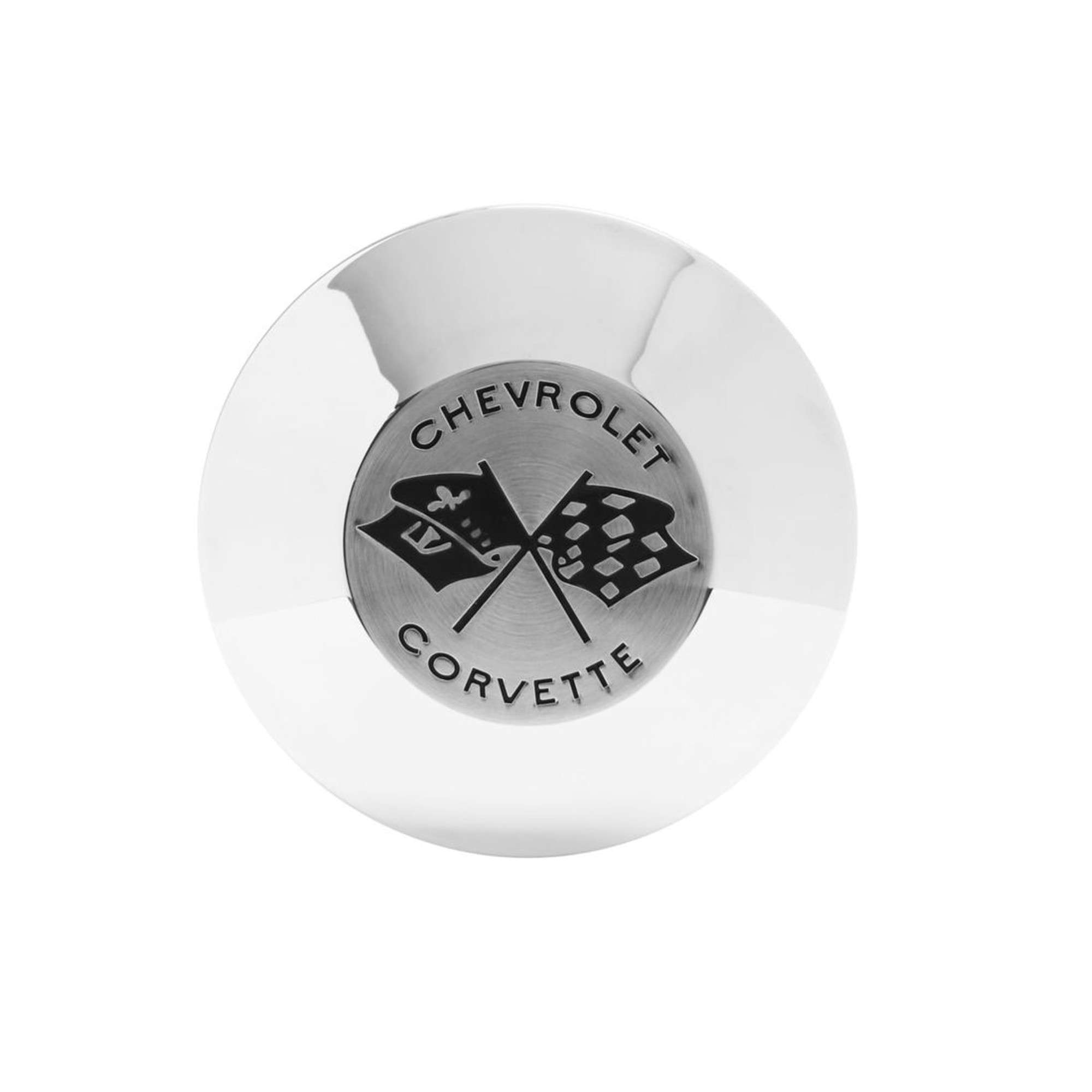 1956-1962 Chevrolet Corvette Black Horn Button - Image 2
