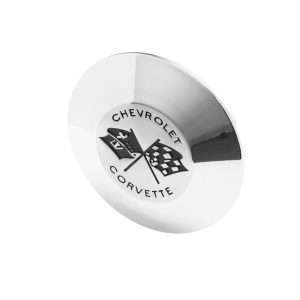 1956-1962 Chevrolet Corvette Black Horn Button