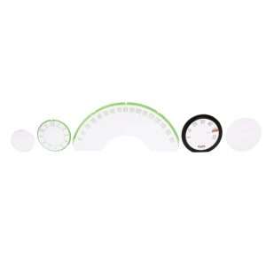 1958 Chevrolet Corvette 8 Piece Instrument Lens Set