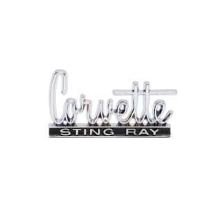 1966-1967 Chevrolet Corvette Glove Box Door Emblem