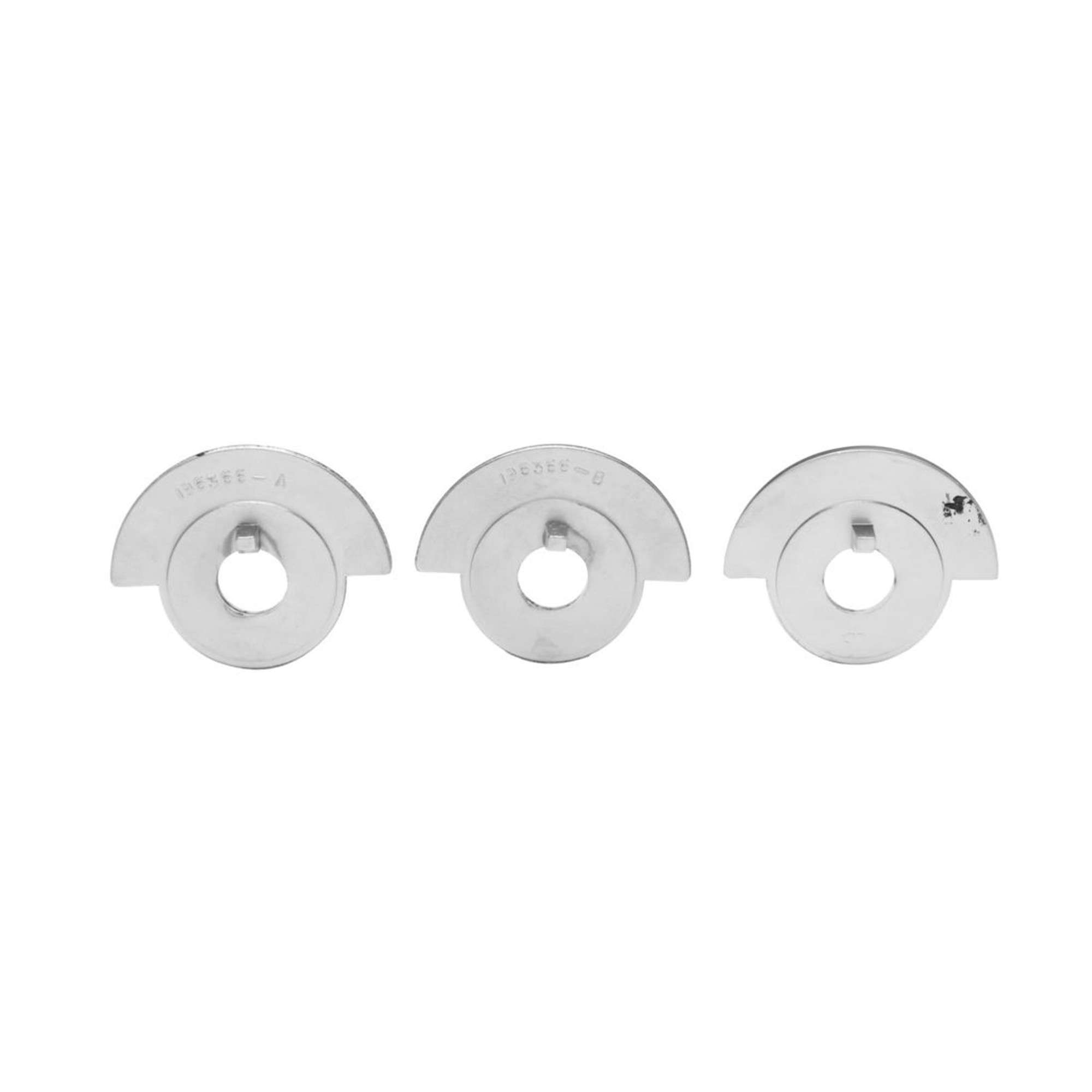 1963-1966 Chevrolet & GMC Truck 3 Piece Air Conditioning Control Bezel Set - Image 3