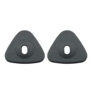 1970-1971 Mopar E Body Black Sun Visor Bracket Covers 