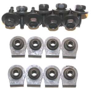 1972-1974 Dodge Challenger Front Valance Bolt Kit 16 Piece Set