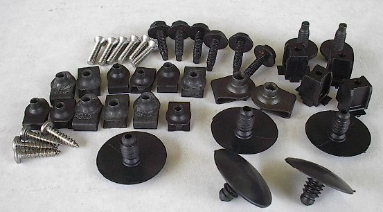 1971 Dodge Challenger Grille Hardware Kit 41 Piece Set