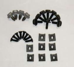 1967-1968 Dodge Dart Grille Mounting Hardware Kit 28 Piece Set