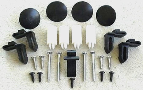 1970-1971 Plymouth Duster Grille Hardware Kit 35 Piece Set