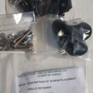 1972 Dodge Dart And Demon Grille Mounting Hardware Kit 47 Piece Set