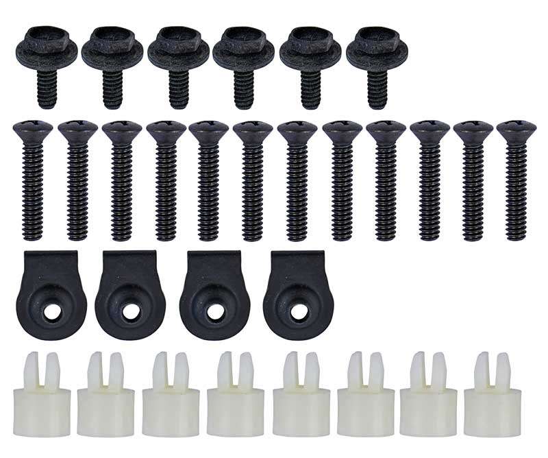1965 Dodge Coronet Grille Mounting Hardware Kit 30 Piece Set