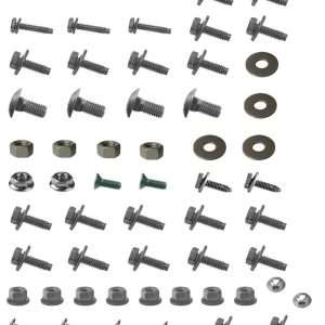 1971-1972 Dodge Charger With Hide Away Headlight Grille Hardware Kit 64 Piece Set