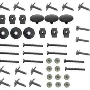 1971-1972 Plymouth Satellite Grille Mounting Hardware Kit 48 Piece Set