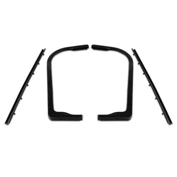 1959-1960 Pontiac Bonneville & Catalina Vent Window Seals With Division Bar