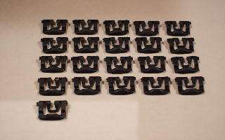 1966 Ford Mustang Coupe Windshield Molding Clip Kit 21 Pieces