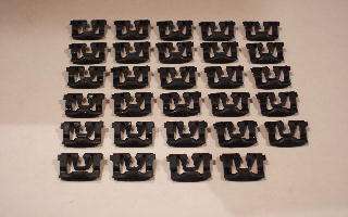 1967-1968 Ford Mustang Fastback Rear Window Molding Clip Kit 29 Pieces