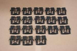 1969-1970 Ford Mustang Coupe Rear Window Molding Clip Kit 18 Pieces