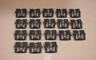 1969-1970 Ford Mustang Coupe Rear Window Molding Clip Kit 18 Pieces