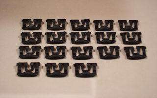 1971-1973 Ford Mustang Coupe Rear Window Molding Clip Kit 18 Pieces
