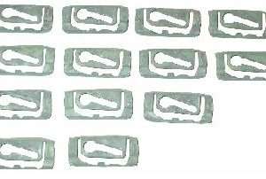 1968-1972 Chevrolet Nova Windshield Molding Clip Kit 13 Pieces