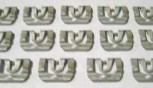 1970-1974 Chevrolet Camaro Windshield Molding Clip Kit 14 Pieces