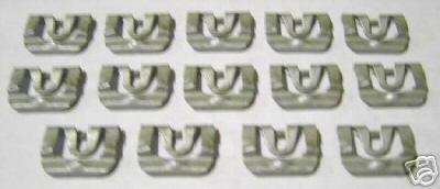 1970-1974 Chevrolet Camaro Windshield Molding Clip Kit 14 Pieces