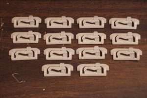 1977-1979 Chevrolet Nova Windshield Molding Clip Kit
