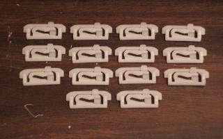 1977-1979 Chevrolet Nova Windshield Molding Clip Kit