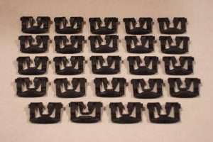 1970-1971 Ford Torino Rear Window Molding Clip Kit 24 Pieces