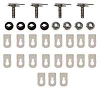 1968-1972 Chevrolet El Camino Vinyl Top Molding Clip Kit
